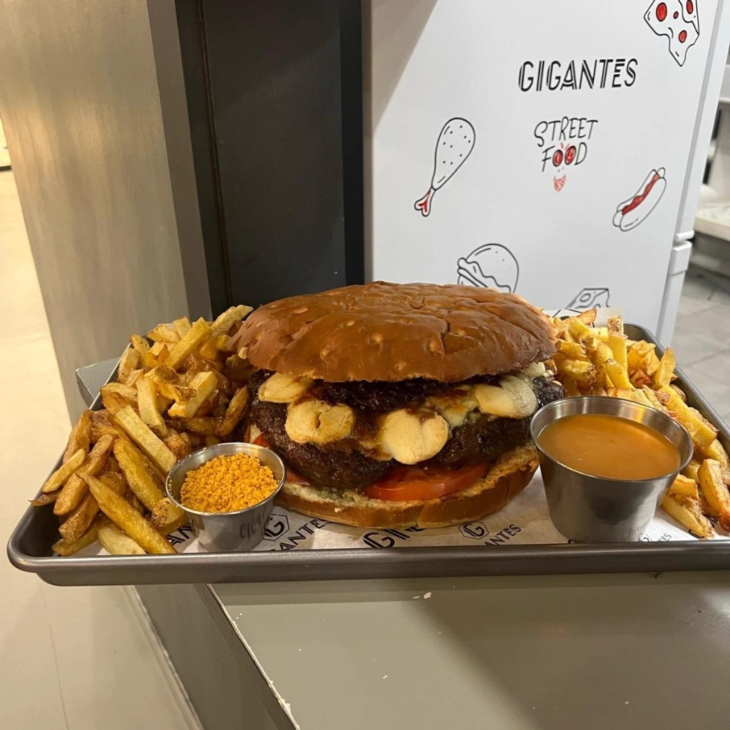 Hamburguesa XL de GIGANTES